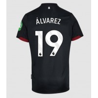 Pánský Fotbalový dres West Ham United Edson Alvarez #19 2024-25 Venkovní Krátký Rukáv